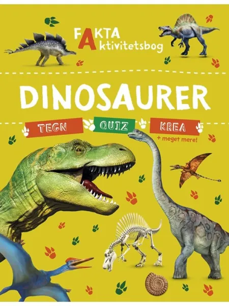 Fakta aktivitetsbog: Dinosaurer - Børnebog - booklet